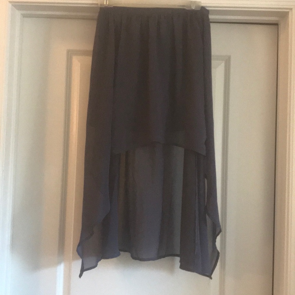 Light purple, High low skirt! Never been worn